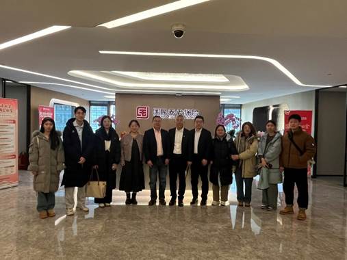 公司国家自科基金应急项目团队赴国民养老股份有限公司调研学习