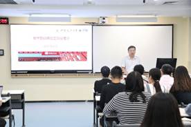 英国365集团网站一行赴中国石油大学（北京）经管公司进行招生宣讲